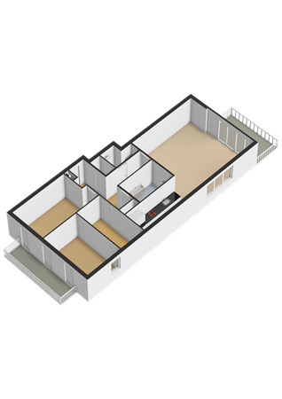 Semmelweisstraat 90, 9728 NB Groningen - Appartement - 3D.png