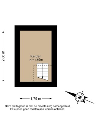 Pieter Venemakade 107, 9605 PM Kiel-Windeweer - Kelder - 2D.jpg
