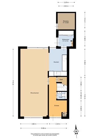 Galjootstraat 110, 9642 NT Veendam - Begane grond - 2D.jpg