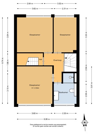 Galjootstraat 110, 9642 NT Veendam - Eerste verdieping - 2D.jpg