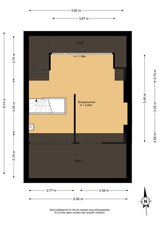 Galjootstraat 110, 9642 NT Veendam - Tweede verdieping - 2D.jpg