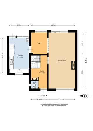 Burgemeester Venemastraat 13, 9649 BA Muntendam - Begane grond - 2D.jpg