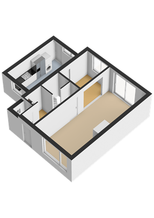 Burgemeester Venemastraat 13, 9649 BA Muntendam - Begane grond - 3D.png