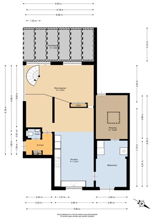 Fam. Levitusstraat 1, 9649 DC Muntendam - Begane grond - 2D.jpg