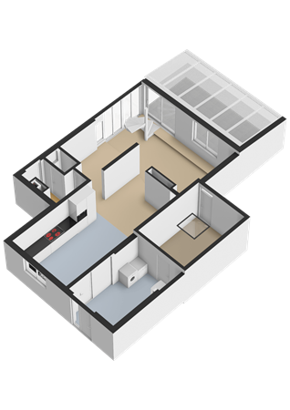Fam. Levitusstraat 1, 9649 DC Muntendam - Begane grond - 3D.png