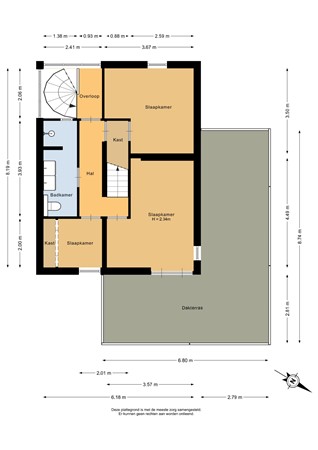 Fam. Levitusstraat 1, 9649 DC Muntendam - Eerste verdieping - 2D.jpg