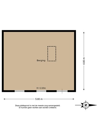 Burgemeester Venemastraat 14, 9649 BC Muntendam - Berging - 2D.jpg