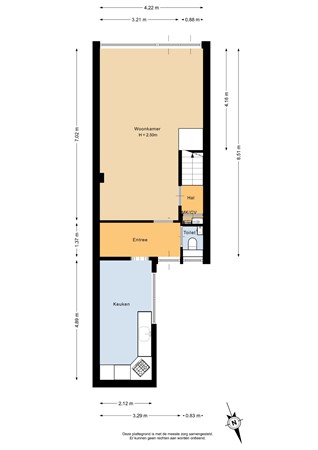 Wiemers 38, 9642 KH Veendam - Begane grond - 2D.jpg