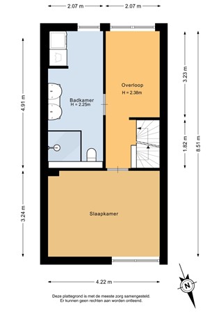 Wiemers 38, 9642 KH Veendam - Eerste verdieping - 2D.jpg