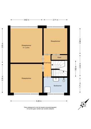 Margrietstraat 7, 9682 SG Oostwold - Eerste verdieping - 2D.jpg