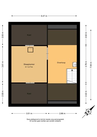 Margrietstraat 7, 9682 SG Oostwold - Tweede verdieping - 2D.jpg