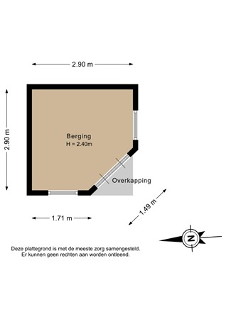 Hereweg 131, 9651 AD Meeden - Berging - 2D.jpg