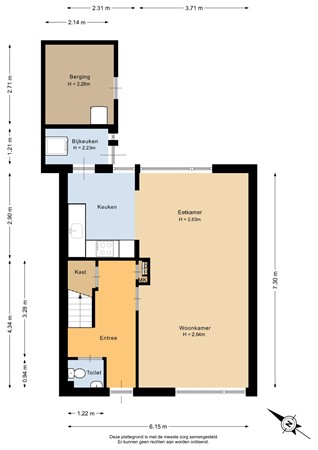 Lijsterbesstraat 27, 9581 KE Musselkanaal - Begane grond - 2D.jpg