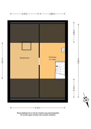 Wiemers 42, 9642 KH Veendam - Tweede verdieping - 2D.jpg
