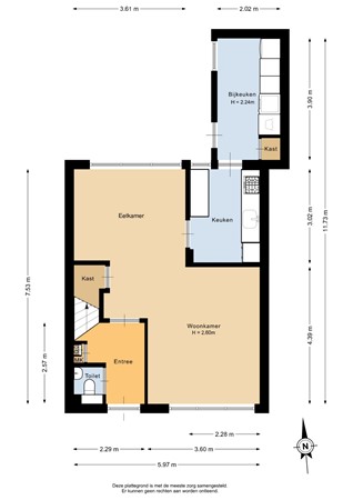 Noordenveld 13, 9642 GG Veendam - Begane grond - 2D.jpg