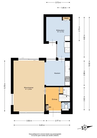 Heemskerkstraat 84, 9645 GR Veendam - Begane grond - 2D.jpg