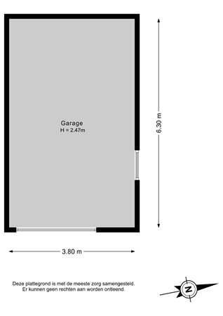 Heemskerkstraat 84, 9645 GR Veendam - Garage - 2D.jpg