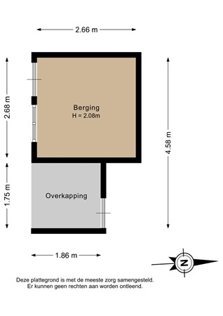 Middenweg 131, 9645 BD Veendam - Berging - 2D.jpg