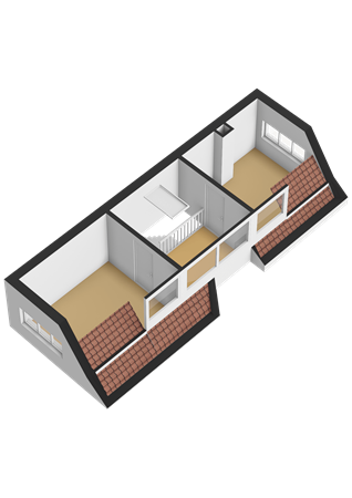 Middenweg 131, 9645 BD Veendam - Eerste verdieping - 3D.png