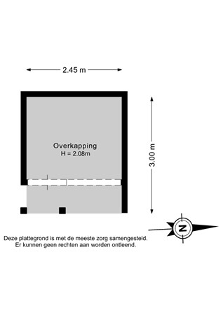 Middenweg 131, 9645 BD Veendam - Overkapping - 2D.jpg
