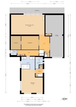Beneden Verlaat 66, 9645 BP Veendam - Begane grond - 2D.jpg