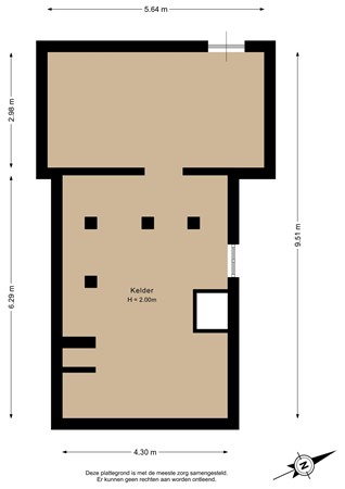 Poststraat 60, 9648 JN Wildervank - Kelder 2 - 2D.jpg