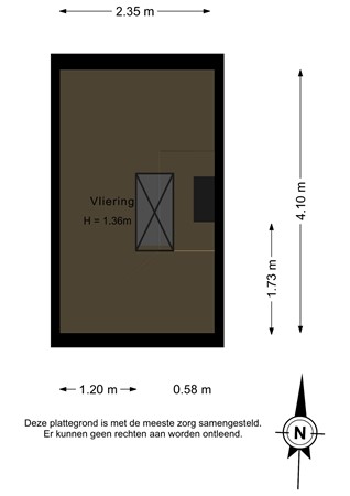 Noordersingel 13, 9601 CJ Hoogezand - Vliering - 2D.jpg