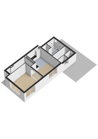 Middenweg 95, 9645 BC Veendam - Begane grond - 3D.png