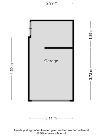 Weezenhof 2109, 6536 JR Nijmegen - 386518_2D_Garage_Weezenhof_2109_Nijmegen_04.jpg