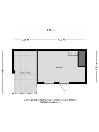 Kwartelstraat 16, 6601 CH Wijchen - 403280_2D_Berging_Kwartelstraat_16_Wijchen_04.jpg