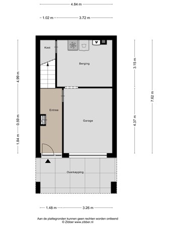 Hof van Hagevoort 81, 6601 JC Wijchen - 451140_2D_Begane_Grond_Hof_van_Hagevoort_81_Wijchen_01.jpg