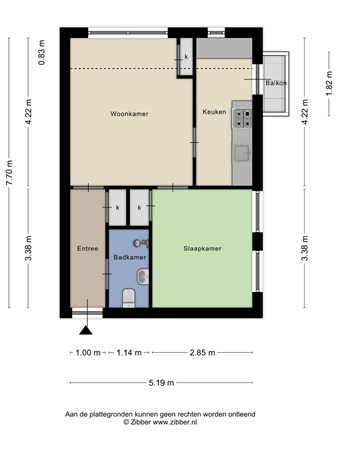 Acaciastraat 32, 6602 EN Wijchen - 476384_2D_Begane_Grond_Acaciastraat_32_Wijchen_01.jpg