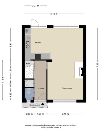 Aalsburg 2220, 6602 VR Wijchen - 474040_2D_Begane_Grond_Aalsburg_2220_Wijchen_01.jpg