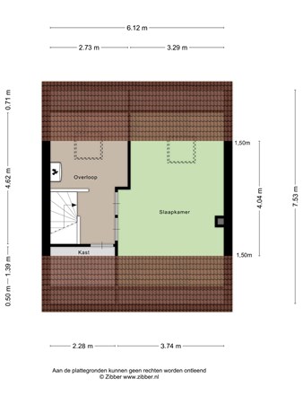 Aalsburg 2220, 6602 VR Wijchen - 474040_2D_Tweede_verdieping_Aalsburg_2220_Wijchen_03.jpg