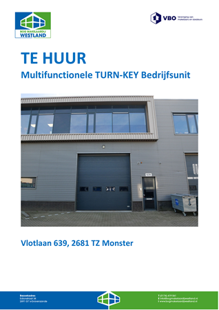 Brochure - Brochure Vlotlaan 639 Monster.pdf - Vlotlaan 639, 2681 TZ Monster