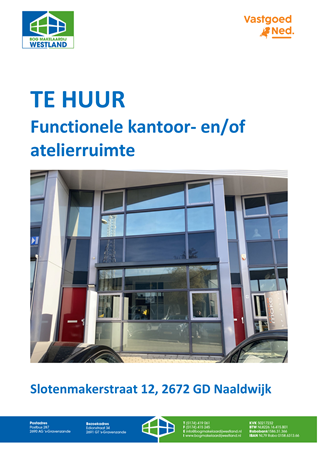 Brochure - Brochure Slotenmakerstraat 12 Naaldwijk.pdf - Slotenmakerstraat 12, 2672 GD Naaldwijk