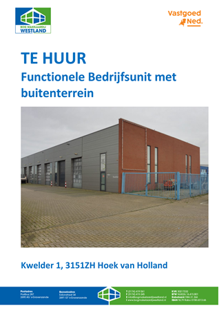 Brochure - Kwelder 1 Hoek van Holland.pdf - Kwelder 1, 3151 ZH Hoek van Holland