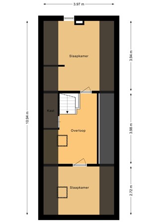 Sint Hubrechtstraat 7, 4542 AM Hoek - Eerste verdieping - 2D.jpg