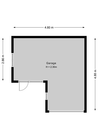 Groenendijk 109, 4587 CT Kloosterzande - Garage - 2D.jpg