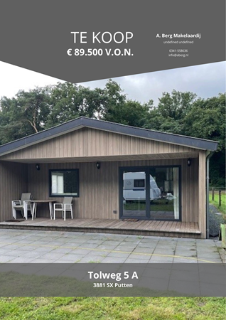 Brochure - Tolweg 5-A, 3881 SX PUTTEN (1) - Tolweg 5A, 3881 SX Putten