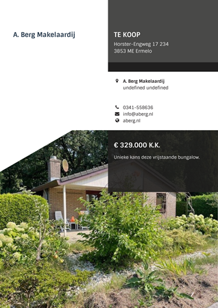 Brochure - Horster-Engweg 17-234, 3853 ME ERMELO (1) - Horster-Engweg 17-234, 3853 ME Ermelo
