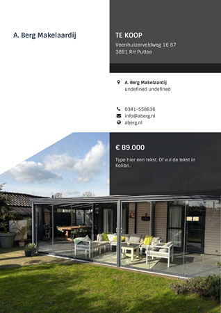 Brochure - Veenhuizerveldweg 16-67, 3881 RH PUTTEN (1) - Veenhuizerveldweg 16-67, 3881 RH Putten