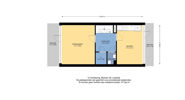 Plattegrond - Malzwin 28, 8223 XG Lelystad - p2.png