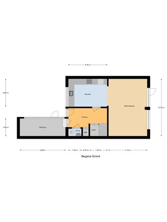 Plattegrond - Baai 51, 8224 DM Lelystad - Begane_Grond.jpg