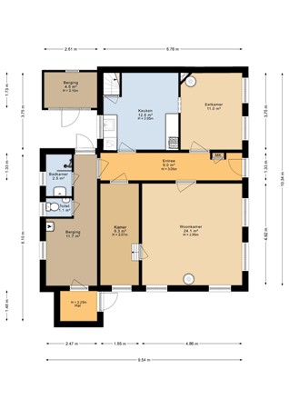 Skoallereed 1, 9142 VX Moddergat - Skoallereed 1_Begane grond - 2D.jpg