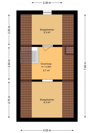 Ringwei 17, 9153 BL Brantgum - Eerste verdieping - 2D.jpg