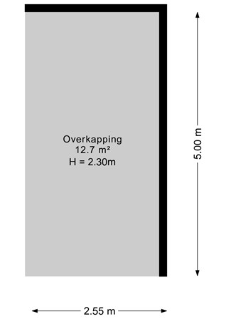 S L Mansholtplein 13, 8802 RN Franeker - Overkapping - 2D.jpg