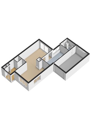Elzekamp 16, 9255 JP Tytsjerk - Elzekamp 16 - Begane grond - 3D.jpg