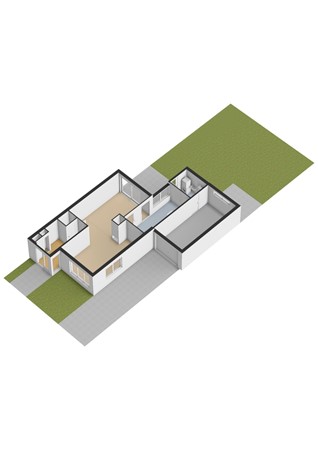 Elzekamp 16, 9255 JP Tytsjerk - Elzekamp 16 - Situatie - 3D.jpg