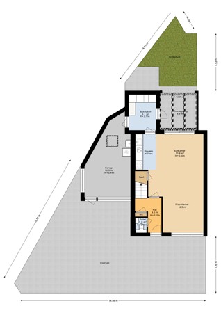 De Twee Gebroeders 104A, 9207 CH Drachten - De 2 Gebroeders 104A - Situatie - 2D.jpg